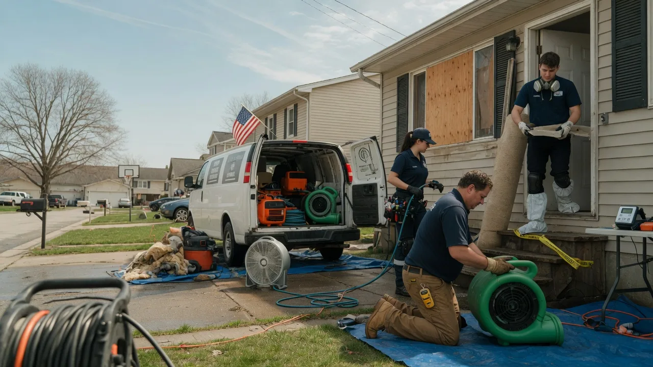 Water Damage Restoration in Leesburg, NJ near me